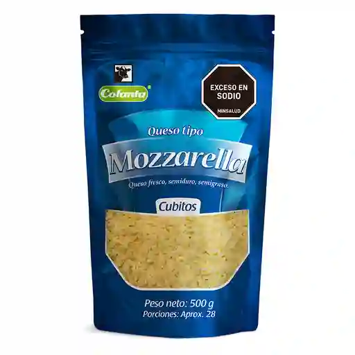Colanta Queso Tipo Mozzarella Cubitos