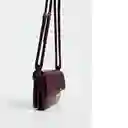 Bolso M Rosy Burdeos Talla 99 Mujer Mango