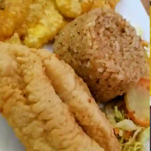 Filete de basa frito