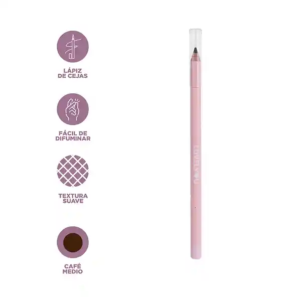 Lápiz de Ceja Lovely u Café Medio Miniso