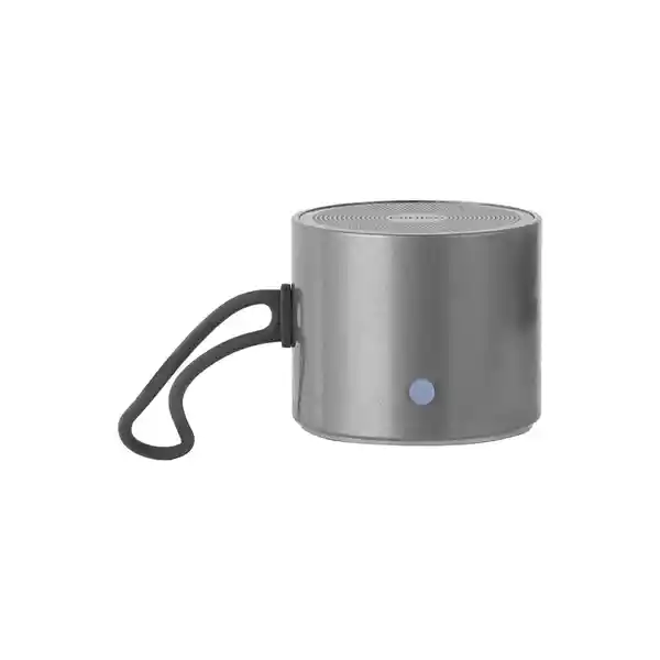 Altavoz Inalámbrico Portátil de Metal Gris Mod A127 Miniso