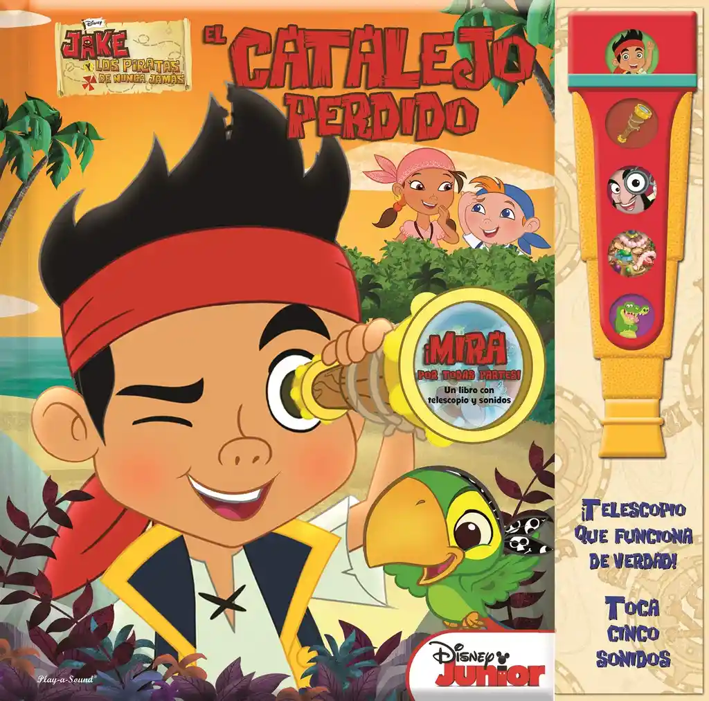Disney Jake Y Los Piratas El Catalejo