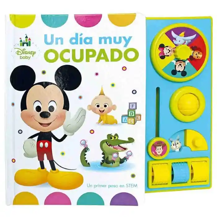 Disney Libro Un Dia Muy Ocupado Baby