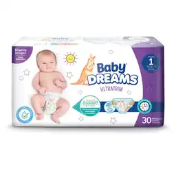 Baby Dreams Pañales Ultratrim Etapa 1
