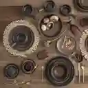Ambiente Gourmet Set Plato Principal Pietra 25 cm
