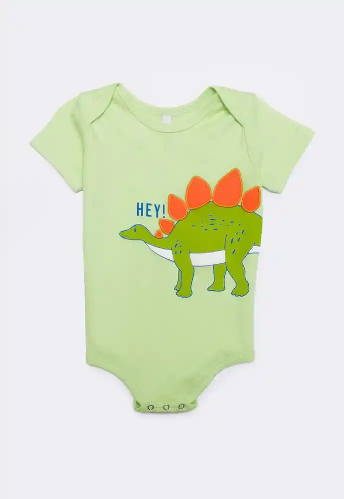 Body Manga Corta 18/24mese-verde