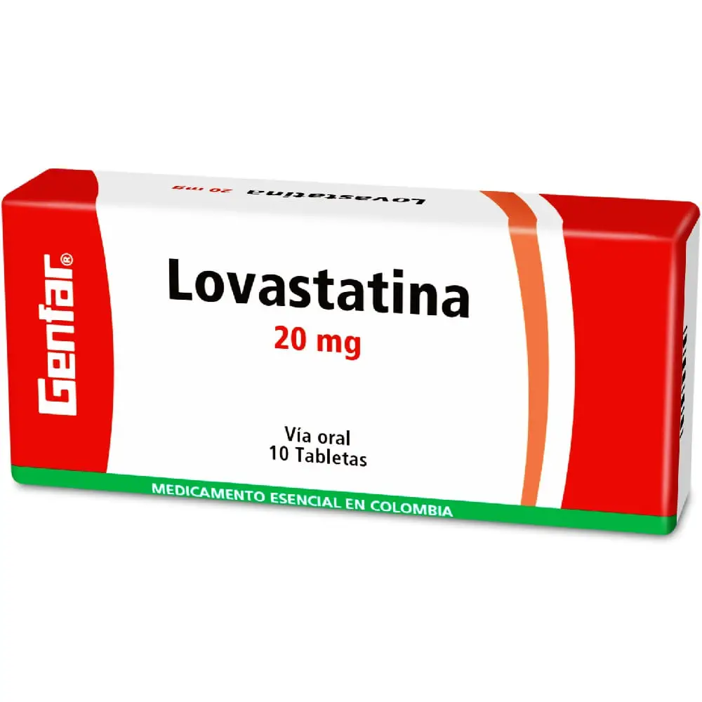 Lovastatina Genfar (20 Mg) Tabletas