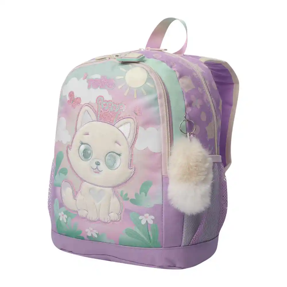 Morral Totto Kids Queen Cat M Rosado