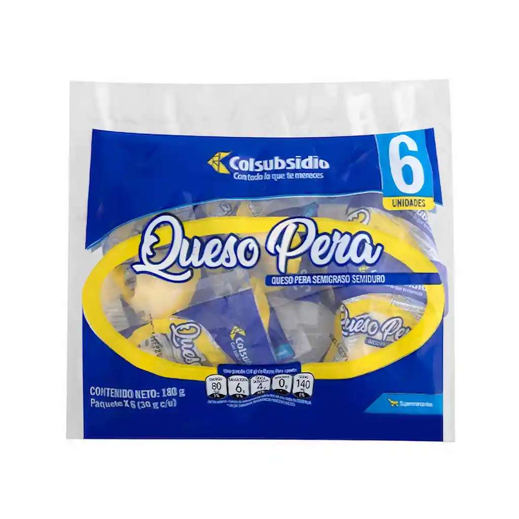 Colsubsidio Queso Pera