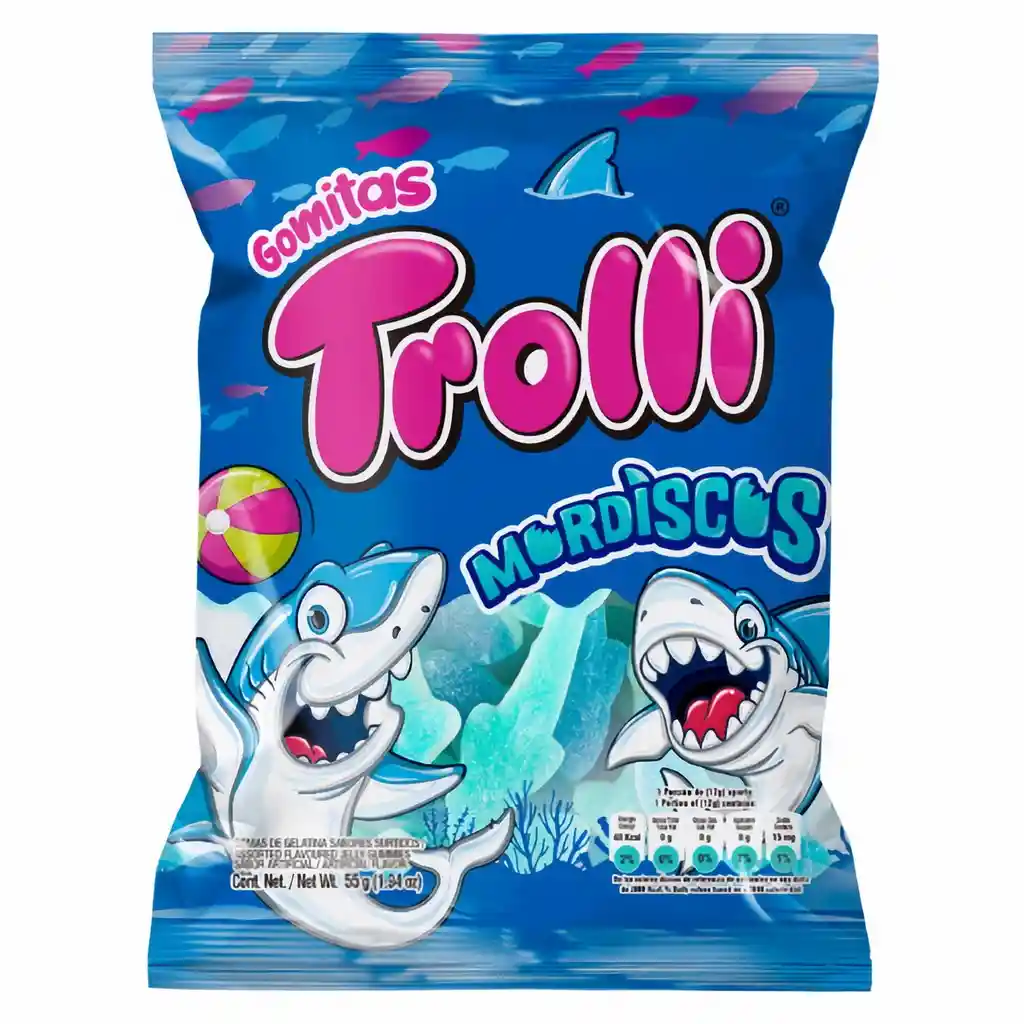 Trolli Gomitas de Gelatina Mordiscos