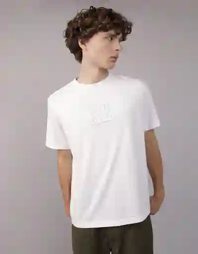 Camiseta Hombre Blanco Talla: LARGE 4239100 American Eagle
