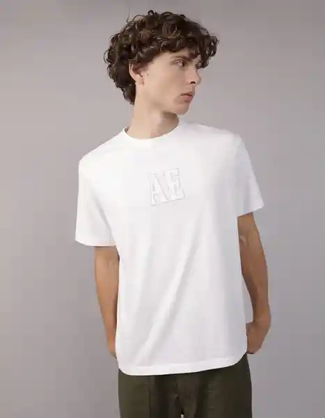 Camiseta Hombre Blanco Talla: LARGE 4239100 American Eagle