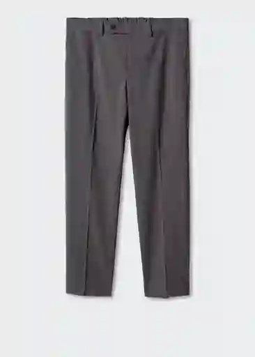 Pantalón Travel Gris Talla 44 Hombre Mango