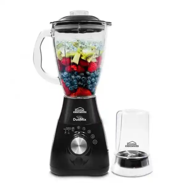 Home Elements Licuadora Duo Con Chopper Mix 550w HE-003G