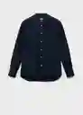 Camisa Mao Navy Talla 18 Teen Niños Mango