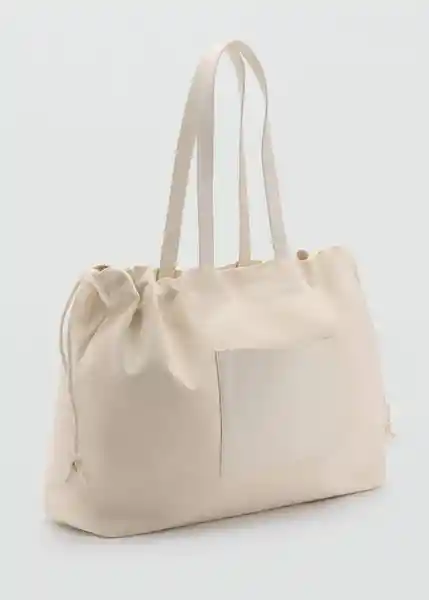 Bolso G Mochi Crudo Talla 99 Mujer Mango