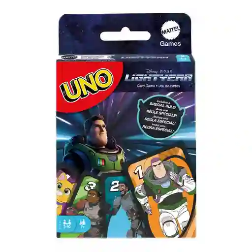 Uno Juego de Mesa Games Lightyear HJC24