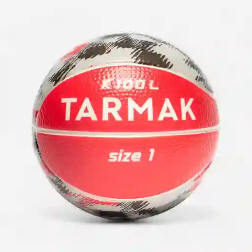 Minibalón De Baloncesto En Espuma Talla 1 Para Niños Rojo