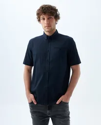 Camisa Hombre Negro Talla L 819f004 Americanino