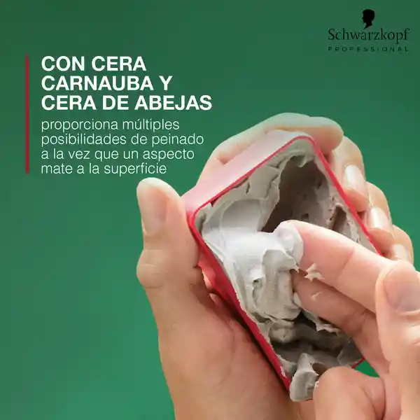 Osis Cera Modelar Fijación Mess up Schwarzkopf 100 mL