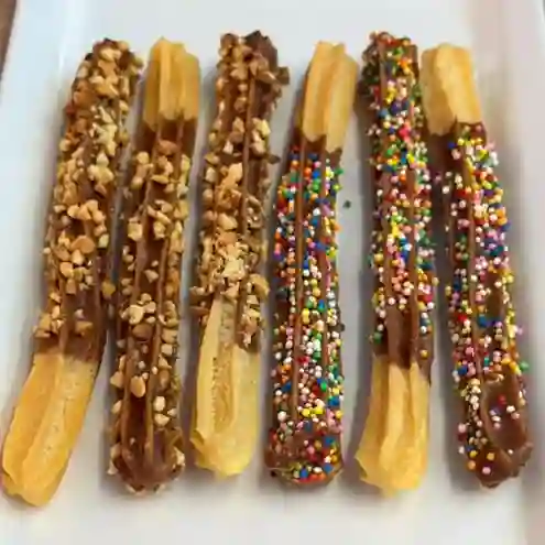 Nuevos! chocochurros cubiertos