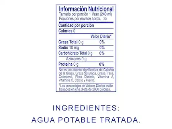 Brisa Agua Natural sin Gas