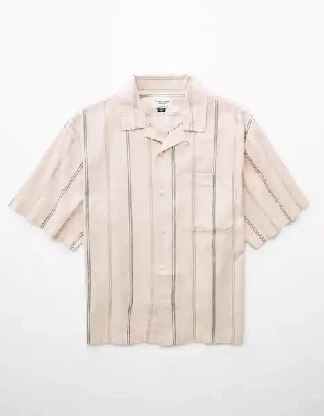 Camisa Hombre Naranja Talla SMALL 2734199 American Eagle