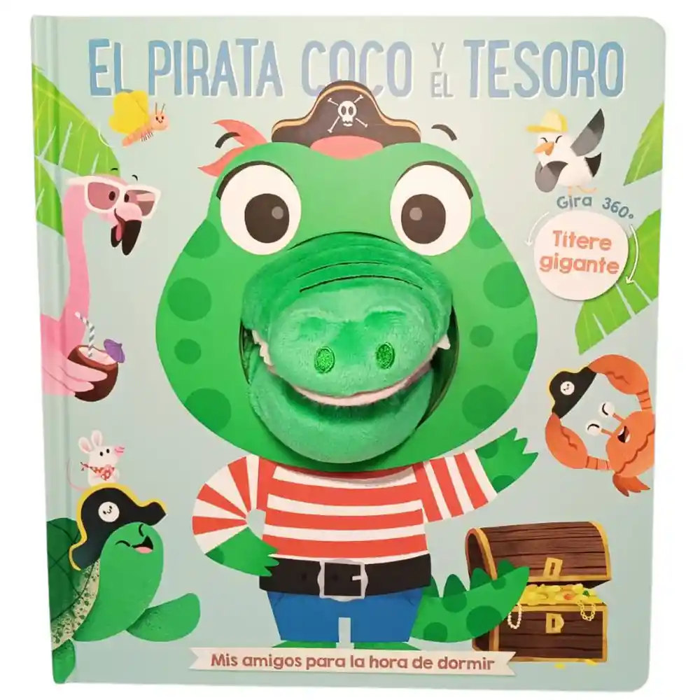 El Pirata Coco y El Tesoro Con Titere Gigante Equipo Gsf