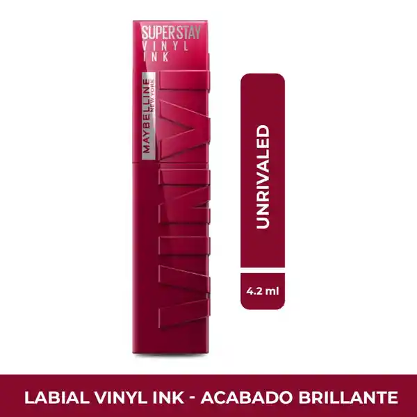 Labial Líquido Maybelline Vinyl Ink Unrivaled