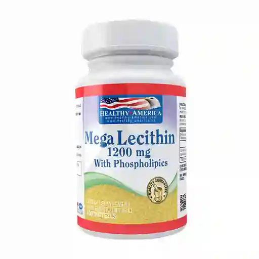  HEALTHY AMERICA Mega Lecithin (1200 Mg) 