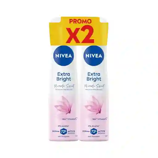 Desodorante Nivea Tono Natural Sweet Aerosol 2 X