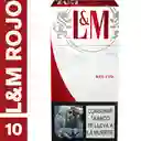 L&M Red ​x 10 Cigarrillos