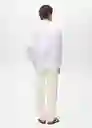 Camisa Chennai Blanco Talla XXL Hombre Mango