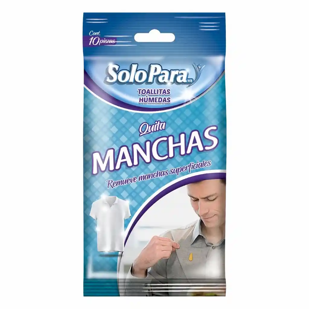 Solo Para Toalla Húmeda Quita-Manchas