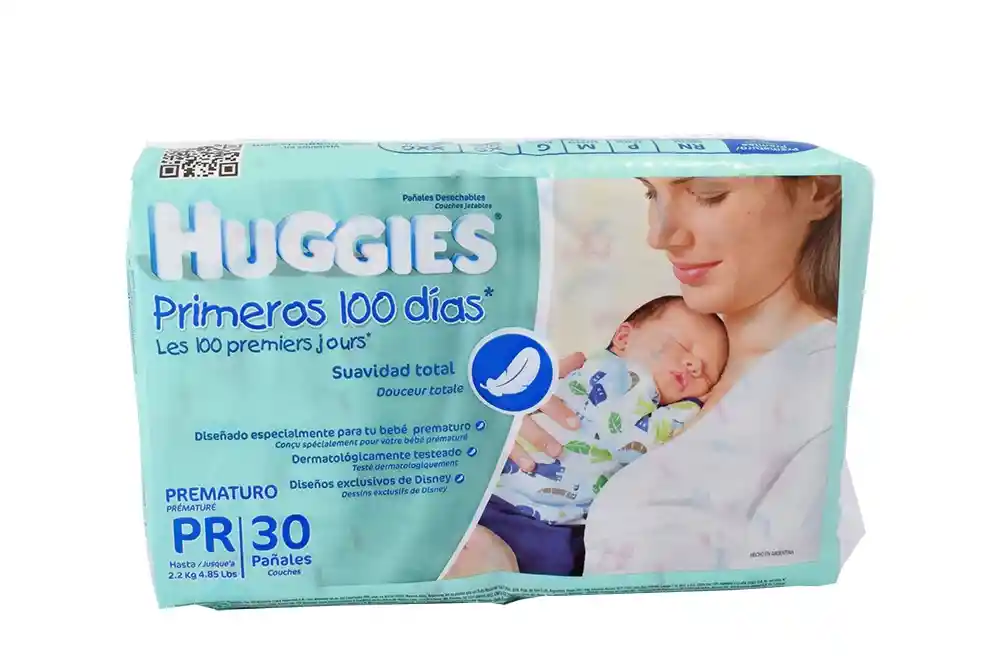 Huggies Pañales Primeros 100 Días Prematuro