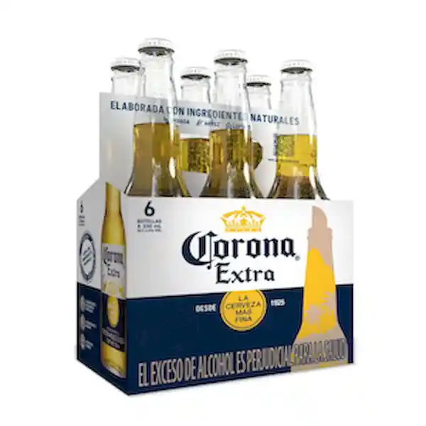 Corona Pack Cerveza Extra Botella