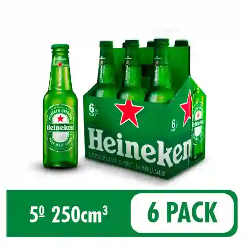 Heineken Six Pack 250Ml