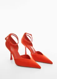 Zapatos Mich Rojo Talla 38 Mujer Mango