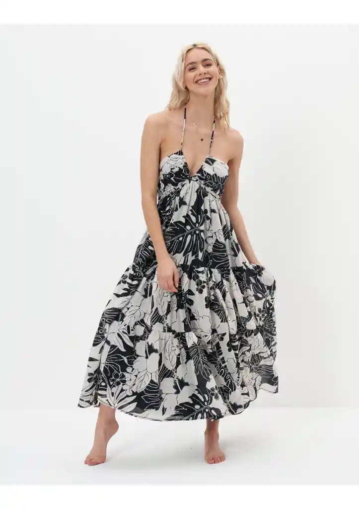 Vestido Mujer Negro Talla SMALL 400387346959 American Eagle