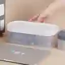 Organizador Serie Silver Gray Gris Claro Grande Miniso