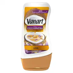 Vanart Acondicionador Liso Coco Keratina Hidrata y Repara