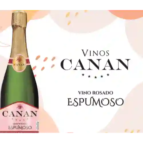 Canan Vino Rosado Espumoso 750Ml