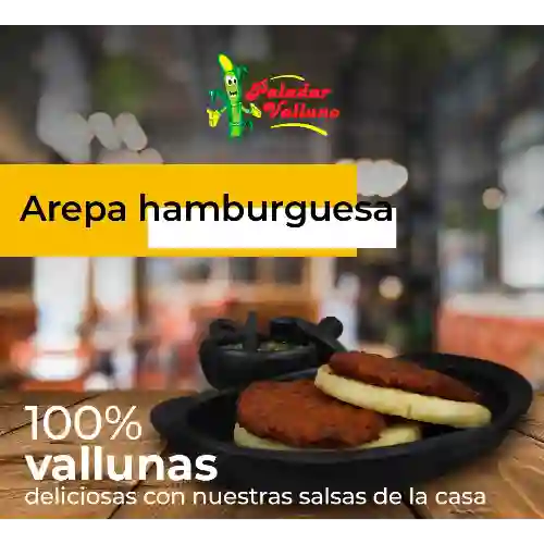 Arepa Hamburguesa