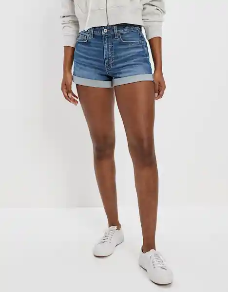 Short Mujer Azul Talla 6 400381216388 American Eagle