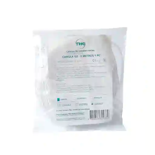 Canula Nasal Para Oxigeno Adulto Thg 2 Metros