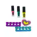 Toy Logic Juego Spa Para Manicure Accesorios Estilo Mariposa