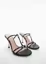 Sandalias Cali1 Negro Talla 41 Mujer Mango