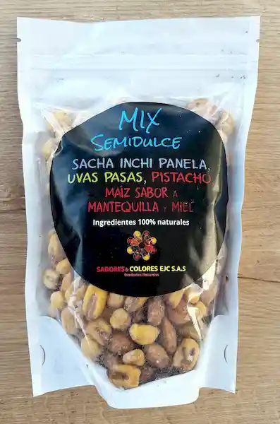 Snack Mix Sabores Y Colores Semidulce