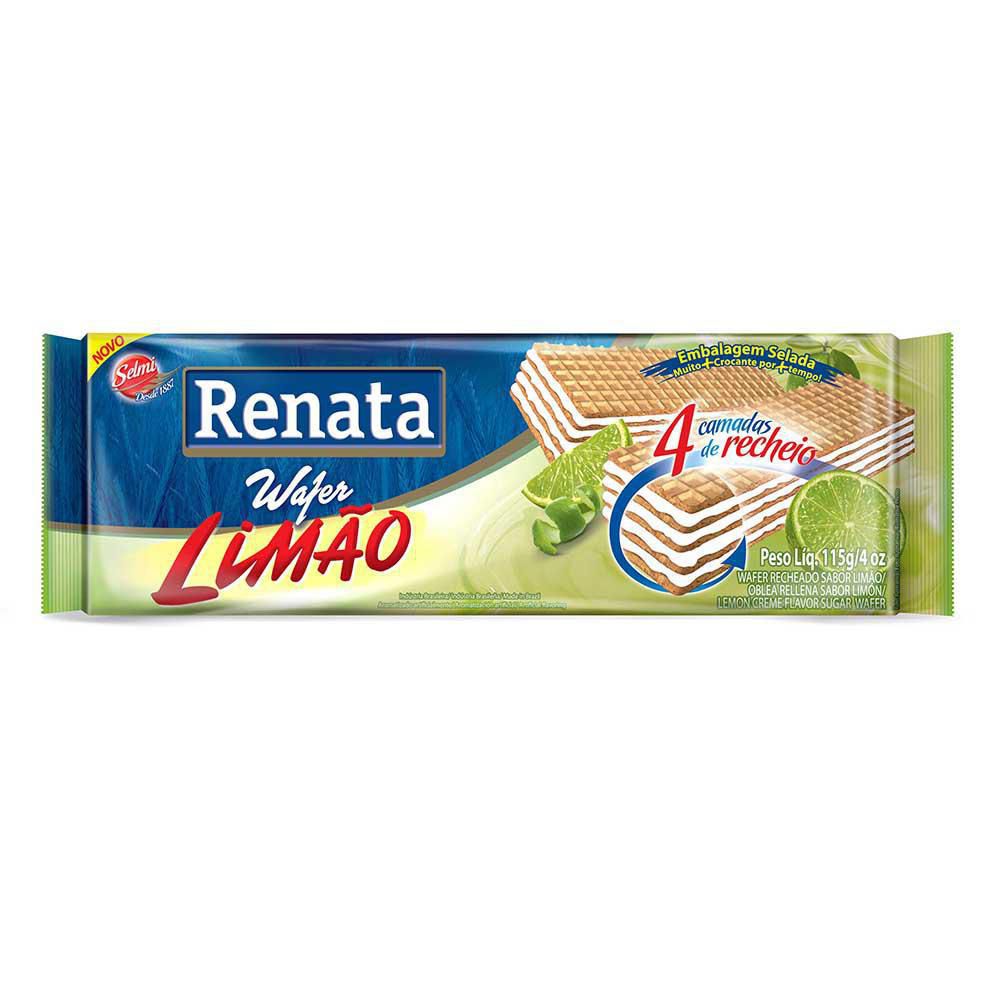 Renata Galletas Wafer Sabor A Limón 115 g