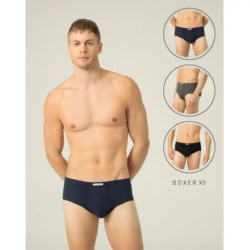 Pantaloncillo Clásico en Algodón Masculino Londrespunto Blanco